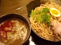 「ピリ辛つけ麺」@つけめん処 桔梗の写真