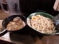 「つけ麺特盛り+野菜」@つけ麺処 つぼや 天六店の写真
