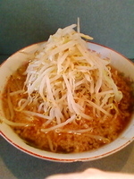 「豚入り野菜あぶら」@ラーメン 虎ノ門店の写真