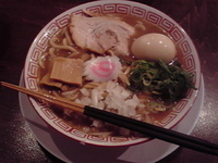 「中華そば玉子￥800￥牛すじ丼￥350」@濃厚中華そば・つけ麺 なおじの写真