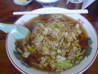 「スープ入り焼きそば」@こばや食堂の写真