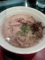 「とんこつラーメン」@熊本ラーメン こむらさき 新横浜店の写真