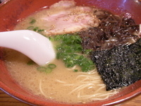 「ラーメン」@元祖長浜 大学ラーメンの写真