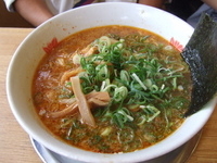 「豚キムチラーメン」@ラーメン京都てんぐ 槙島店の写真