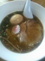 「醤油味玉ラーメン」@らーめん刃の写真