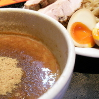 「つけ麺中+お宝」@麺家 宝の写真