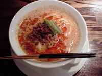 「阿吽担々麺（3辣）800円」@四川担担麺 阿吽 湯島店の写真
