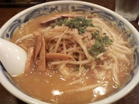 「味噌ラーメン大盛り700円」@北海道らーめん 魚らん坂 両国店の写真
