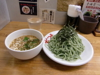 「青のりつけ麺」@なんつッ亭 弐 品川店の写真
