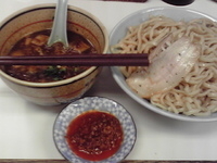 「赤鬼つけ麺（かつお）￥850大盛（350g）￥100」@らーめん 凌駕の写真