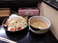 「特製つけ麺大盛り」@なにわ製麺 誉商店の写真