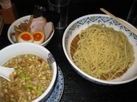 「豚鴨つけめん+煮玉子」@中華そば 多賀野の写真