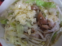 「子ぶた（にんにく）」@ラーメン二郎 ひばりヶ丘駅前店の写真