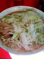 「ラーメン小 ヤサイカラメ【600円】」@ラーメン二郎 三田本店の写真