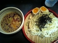 「冷やしトロロつけ麺」@麺 花蔵の写真