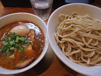 「濃厚海老つけ麺（肉玉）」@らーめん・つけめん いつ樹の写真
