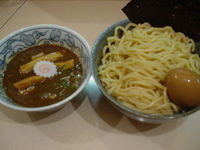 「つけめん（大盛り） 煮玉子」@ブロンソンの写真