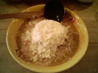 「元祖マルキュー味噌チーズラーメン」@九十九とんこつラーメン 恵比寿本店の写真