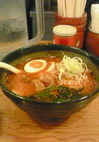 「赤辛」@らーめん 頭の写真