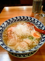 「わんたん鶏そば」@武藤製麺所の写真