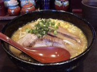 「味噌ラーメンランチ大盛りサービス700円」@麺や 与一の写真