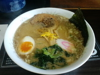 「限定豚骨魚介ラーメン」@麺屋 頑徹 青梅店の写真