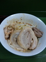 「まぜそば 半肉【950円】」@インフィニの写真