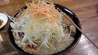 「味噌ねぎ味玉チャーシューロース」@メガらーめんの写真