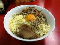 「汁なし（にんにく）」@らーめん豚喜の写真