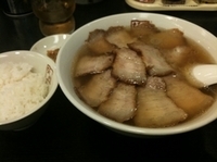 「チャーシューメン」@喜多方ラーメン 坂内 初台店の写真