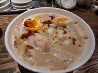 「ごまとバタピーの辛い塩ラーメン」@宗家一条流がんこラーメン 十八代目の写真