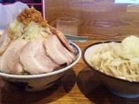 「ラーメン+バカ豚 [野菜マシ] ￥700+250」@雅商會 二十世紀が丘店の写真