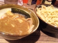 「つけ麺+中盛（375g） ￥750+100」@麺屋 英の写真
