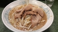 「大盛りぶた入りラーメン」@ラーメン二郎 新宿小滝橋通り店の写真