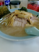 「ネギチャーシューメン（麺固め）」@ラーメンショップ 運転免許センター北口店の写真