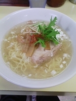 「鶏塩らー麺」@麺や双六の写真