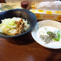 「冷やしチーズつけ麺」@支那そば 大根やの写真