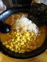 「辛みそコーンらーめん（味棚トッピング）」@熟成らーめん 銀のくらの写真