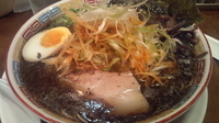 「ネギ盛りラーメン」@熊本ラーメン 黒龍 イオン津田沼店の写真