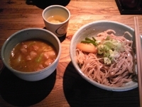 「もつつけ麺」@和醸良麺 すがりの写真