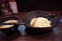 「豚骨つけめん マー油」@つけ麺専門 久保田 北店の写真