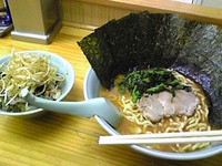 「のりラーメン中盛/唐辛子/麺硬+ねぎチャーシュー丼」@らーめん家 せんだい 鶴ヶ峰本店の写真