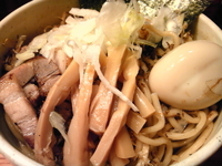 「煮干し汁なし（並）（中） 650円」@らーめん 破顔の写真