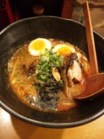 「赤虎裏 味玉【800円】」@らーめん幸龍の写真