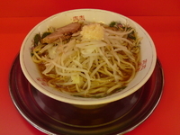 「小らーめん（にんにく）500円」@麺でる 戸越店の写真