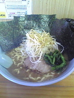 「ねぎのりラーメン大盛/醤油/硬め」@らーめん家 せんだい 鶴ヶ峰本店の写真