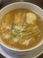 「みそ（味玉トッピング）」@徳川町 如水 本店の写真