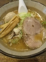 「味噌らーめん（味玉トッピング）」@喜らくの写真