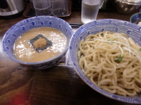 「つけ麺（300g）850円」@つけ麺 紋次郎 福島本店の写真