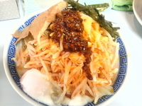 「RED 冷しそば 700円」@鶏とふじの写真